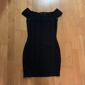 Black bodycon Marciano dress size S